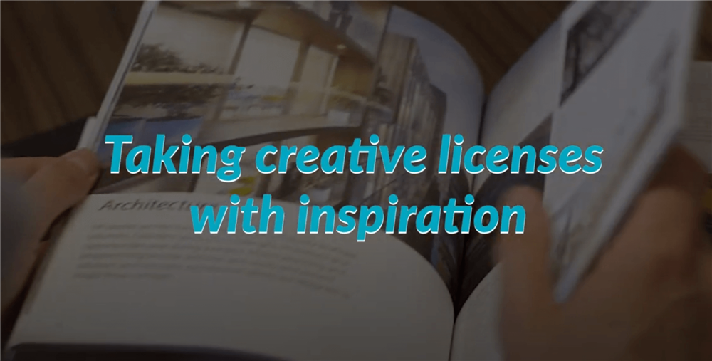 taking creative licenses with inspiration